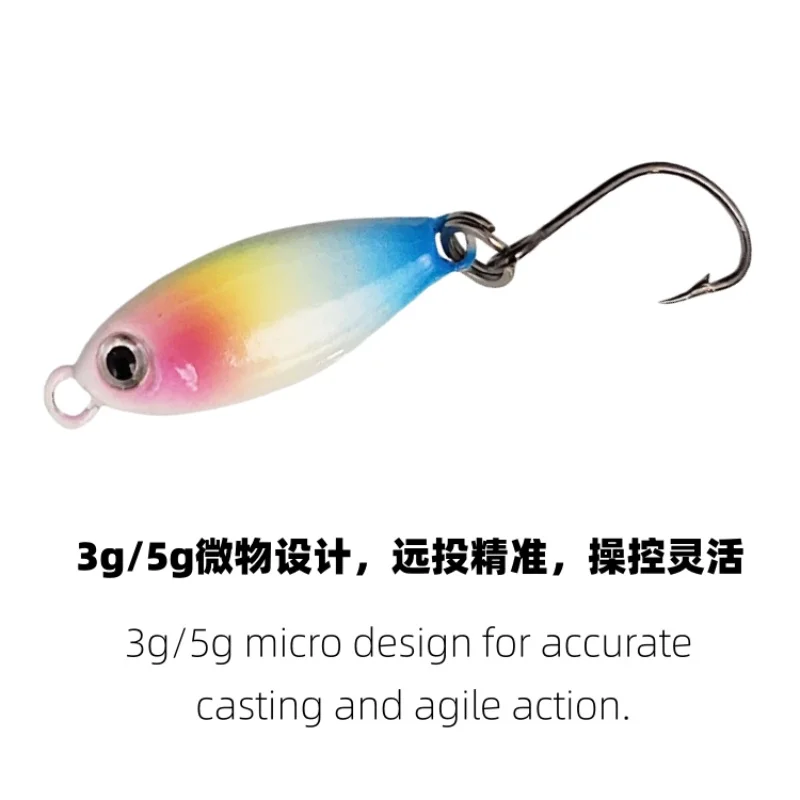15Pcs 3g 5g Micro Jig Lures Root Fishing Metal Plate Small Jigging Bait Saltwater Freshwater Fishing Lures
15Pcs 3g 5g Micro Jig Lures Root Fishing Metal Plate Small Jigging Bait Saltwater Freshwater Fishing Lures