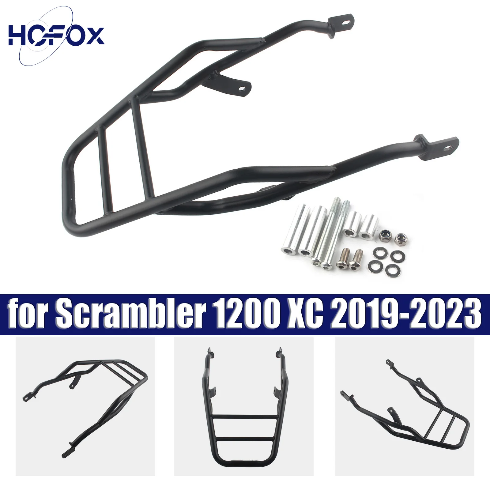 For Scrambler 1200 XC XE 2019 2020 2021 2022 2023 Motorcycle Rear Luggage Rack High Strength Motorcycle Cargo Carrier Holder 
For Scrambler 1200 XC XE 2019 2020 2021 2022 2023 Motorcycle Rear Luggage Rack High Strength Motorcycle Cargo Carrier Holder