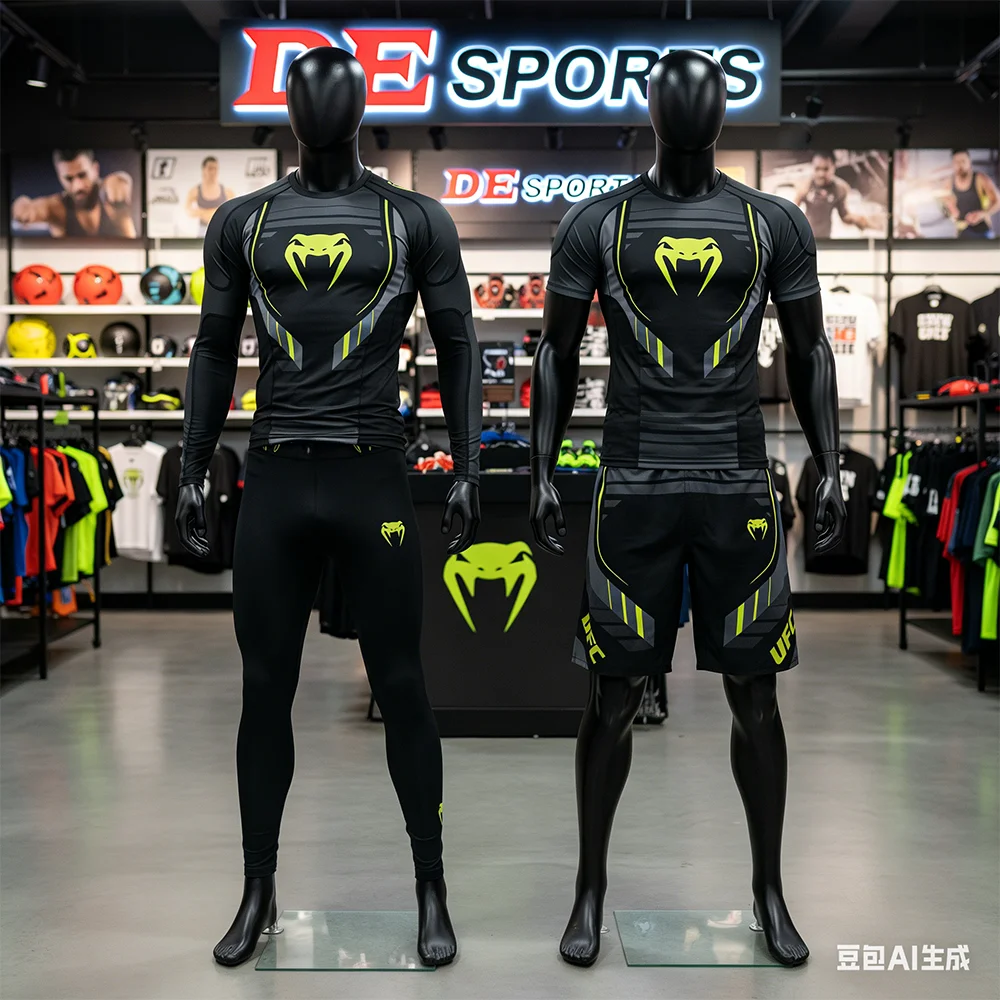2026 Summer New UFC 324 Fighting Night T-Shirt Short Sleeve Men Women Octagon MMA Jujutsu Breathable Speed Drying Sports Set
2026 Summer New UFC 324 Fighting Night T-Shirt Short Sleeve Men Women Octagon MMA Jujutsu Breathable Speed Drying Sports Set