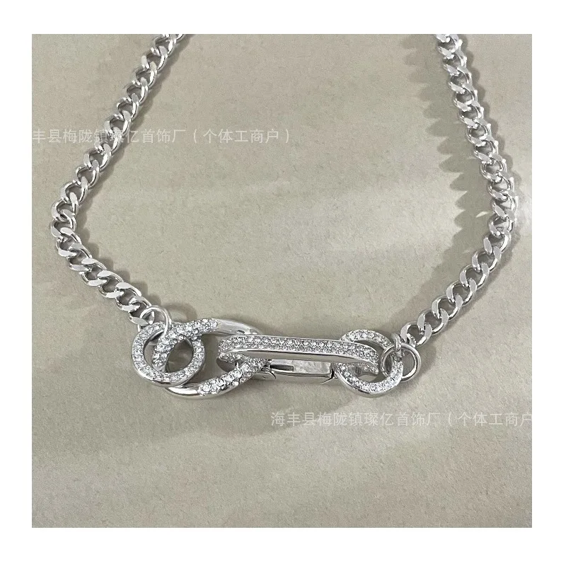 Shijia Necklace Irregular Ring Interlocking Set High-end Heavy Metal Punk Style Jewelry
Shijia Necklace Irregular Ring Interlocking Set High-end Heavy Metal Punk Style Jewelry