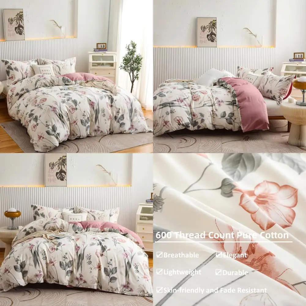 Комплект пододеяльников Queen Size из хлопка с плотностью 600 нитей, 3 предмета, с застежкой-молнией и завязками для комфортного и дышащего сна
Комплект пододеяльников Queen Size из хлопка с плотностью 600 нитей, 3 предмета, с застежкой-молнией и завязками для комфортного и дышащего сна