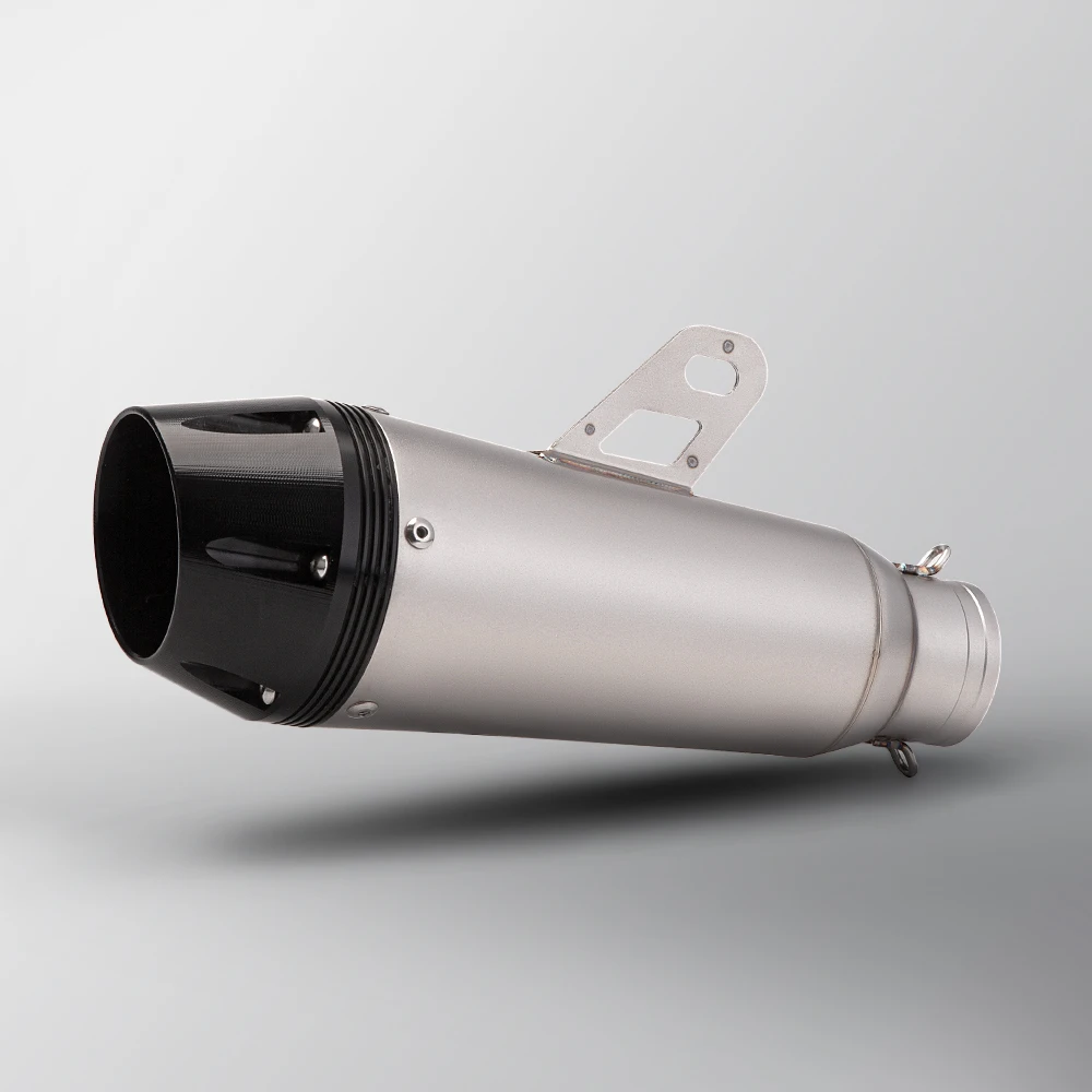 Universal 51MM motorcycle exhaust muffler exhaust For MT09 MT07 R3 ZX4R ZX6R Z400 CBR500 150CC 200CC 300CC
Universal 51MM motorcycle exhaust muffler exhaust For MT09 MT07 R3 ZX4R ZX6R Z400 CBR500 150CC 200CC 300CC