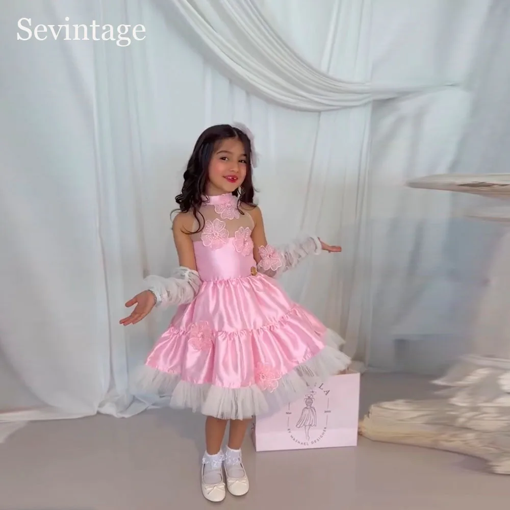 Милые розовые платья с цветочным узором Sevintage, длинные свадебные и праздничные платья А-силуэта с бретельками на шее, детские платья принцессы без рукавов на день рождения, на заказ
Милые розовые платья с цветочным узором Sevintage, длинные свадебные и праздничные платья А-силуэта с бретельками на шее, детские платья принцессы без рукавов на день рождения, на заказ