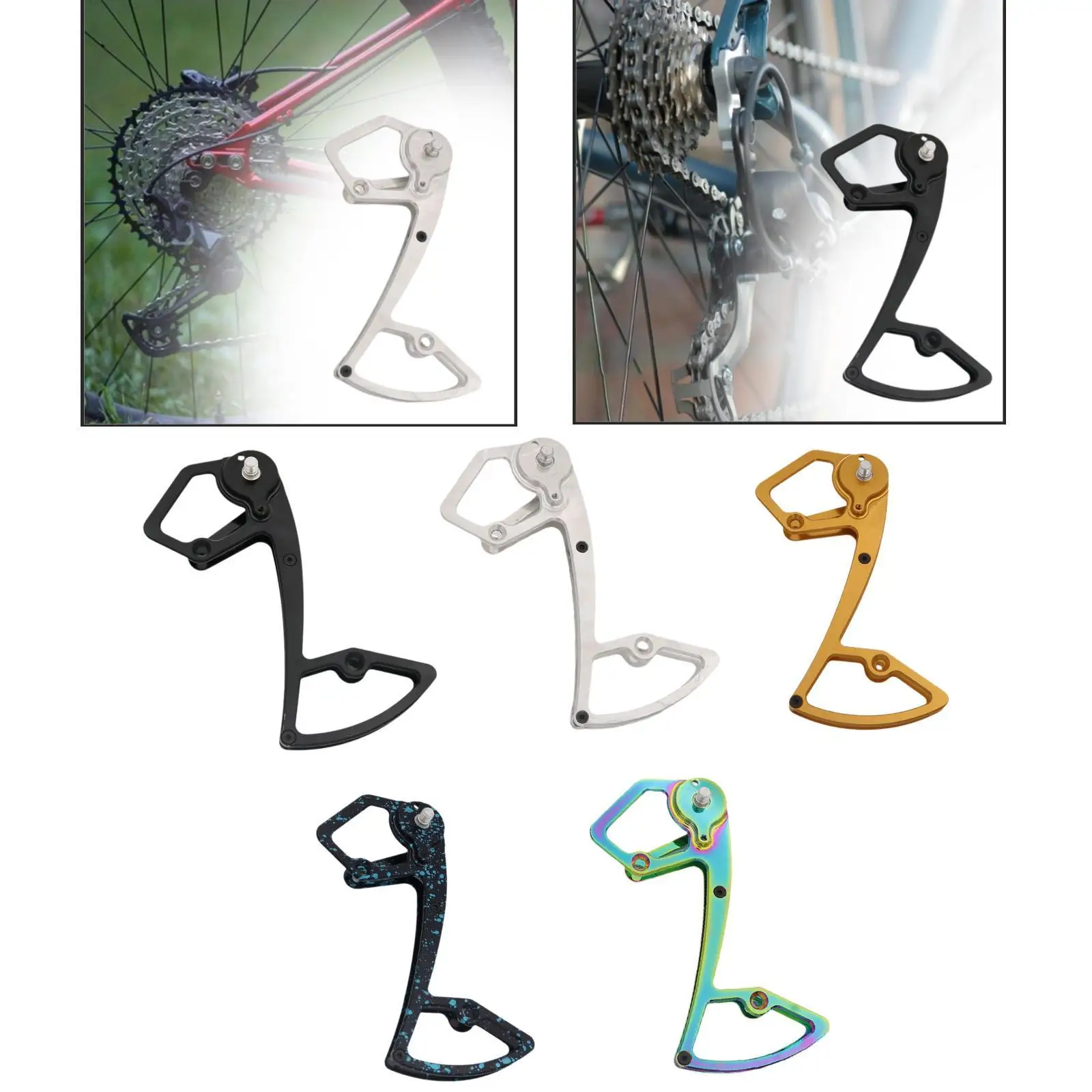 Rear Derailleur Guide Plate Maintenance Replacement Lightweight Aluminum Alloy Heavy Duty Guide Leg for XT M6100 M7100
Rear Derailleur Guide Plate Maintenance Replacement Lightweight Aluminum Alloy Heavy Duty Guide Leg for XT M6100 M7100