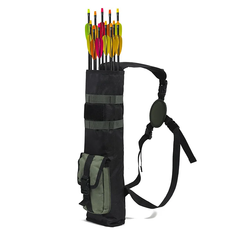 Военный тактический охотничий колчан для стрельбы из лука, легкий задний колчан, компактный набедренный колчан двойного назначения с карманом системы Molle
Военный тактический охотничий колчан для стрельбы из лука, легкий задний колчан, компактный набедренный колчан двойного назначения с карманом системы Molle