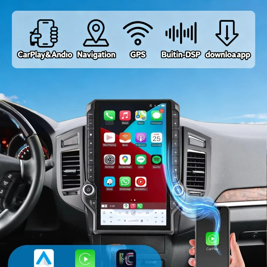 14,5-дюймовый Android-экран для Mitsubishi Pajero V73/93/97 2007-2020, автомобильная мультимедийная система с GPS, беспроводным CarPlay и видеоплеером
14,5-дюймовый Android-экран для Mitsubishi Pajero V73/93/97 2007-2020, автомобильная мультимедийная система с GPS, беспроводным CarPlay и видеоплеером