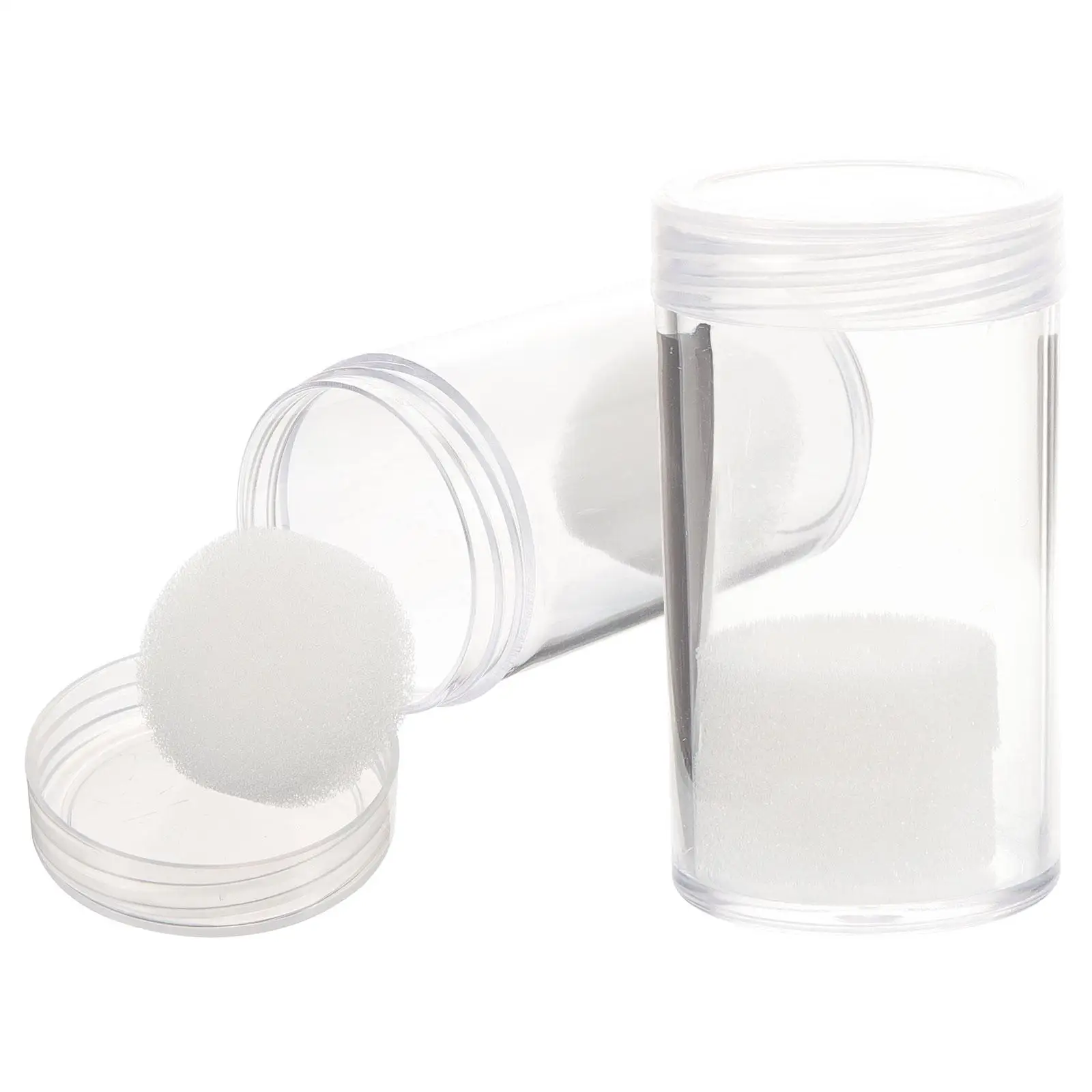 2 Pcs Coin Storage Tubes 30mm Diameter Plastic Cap Foam Lid Collectors Storage Hard Case Coin Holders Bank Tubes
2 Pcs Coin Storage Tubes 30mm Diameter Plastic Cap Foam Lid Collectors Storage Hard Case Coin Holders Bank Tubes