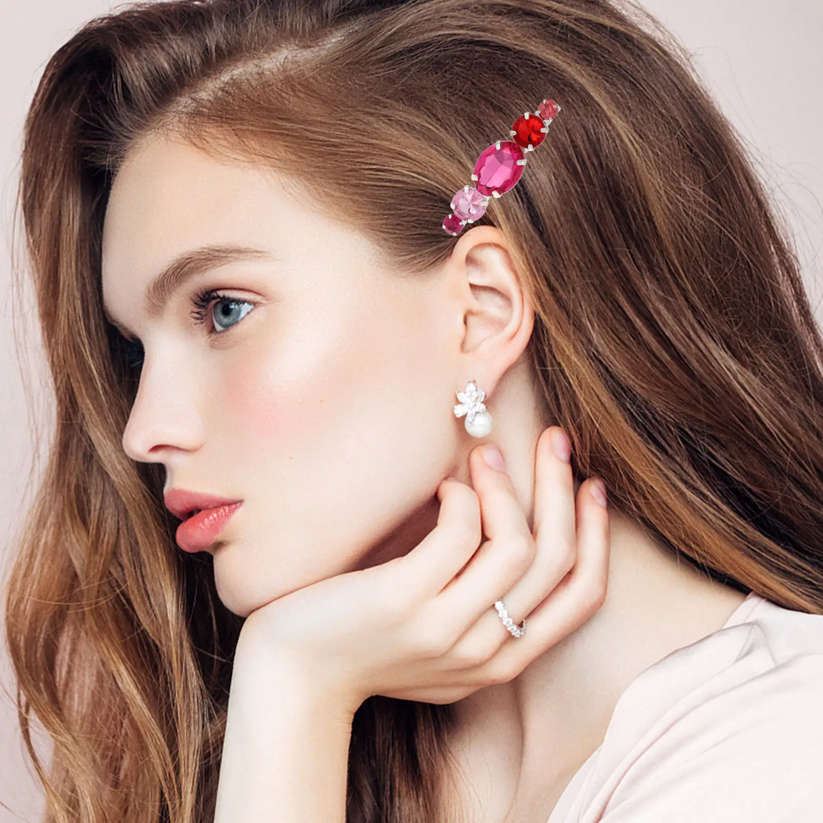 2Pcs Hair Clips Elegant Rhinestone Decorative Hairpins Fancy Small Barrettes for Women Daily Parties Weddings Accessories
2Pcs Hair Clips Elegant Rhinestone Decorative Hairpins Fancy Small Barrettes for Women Daily Parties Weddings Accessories