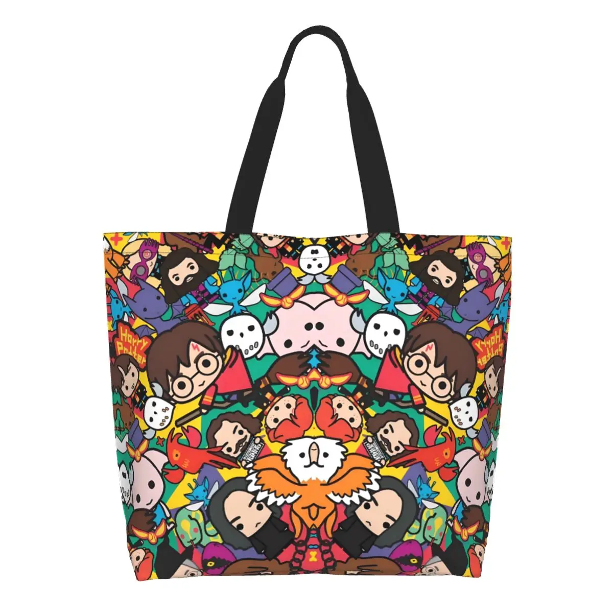 Custom H-Harrys Groceries Shopping Tote Bags Women Funny Magic School Canvas Shoulder Shopper Bags Big Capacity Handbag
Custom H-Harrys Groceries Shopping Tote Bags Women Funny Magic School Canvas Shoulder Shopper Bags Big Capacity Handbag