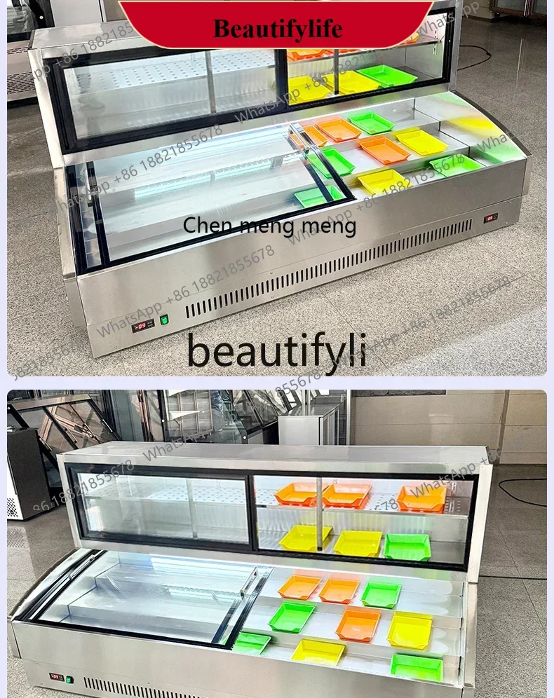 AB02 BBQ Skewer Display Cabinet Dual Temperature Refrigeration Freezer Stall Refrigerator Freezer Ordering Freshness Cabinet
AB02 BBQ Skewer Display Cabinet Dual Temperature Refrigeration Freezer Stall Refrigerator Freezer Ordering Freshness Cabinet