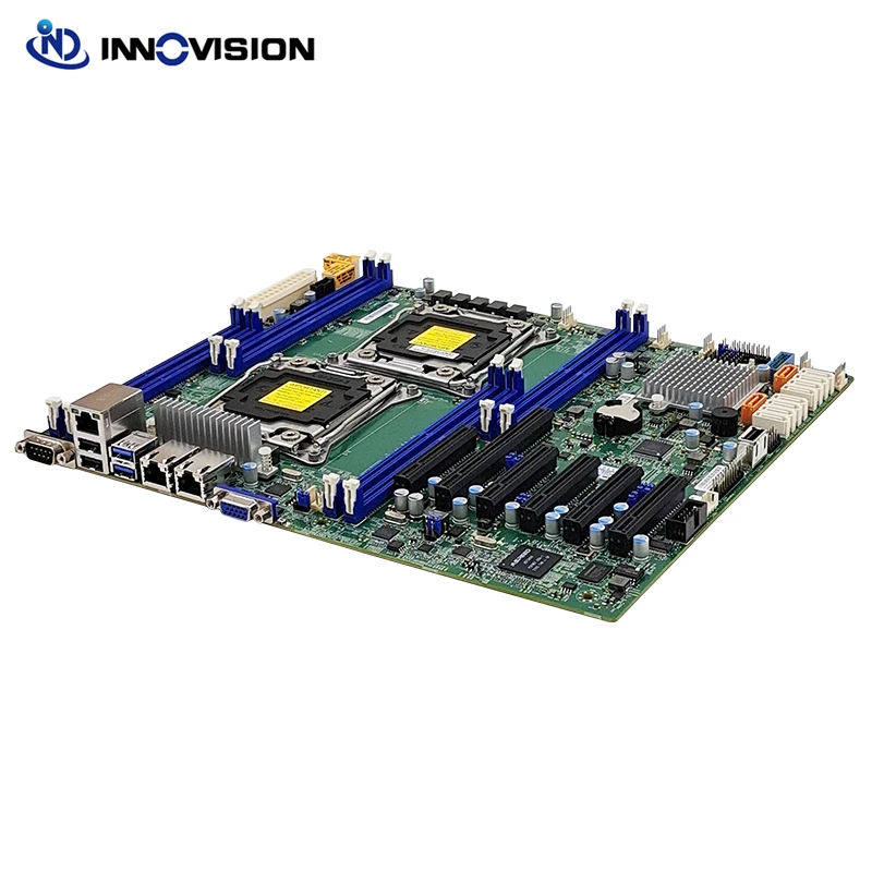 Двойная серверная материнская плата Intel Xeon E5-2600 v4 E5-2600 v3 X10DRL-i для supermirco
Двойная серверная материнская плата Intel Xeon E5-2600 v4 E5-2600 v3 X10DRL-i для supermirco