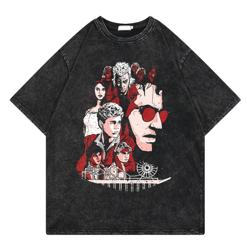 T-Shirt Crewneck Santa Carla Vampires Film Tee Shirt Short Sleeve Hot The Lost Boys Vintage Washed Tshirts Men Women Cotton
T-Shirt Crewneck Santa Carla Vampires Film Tee Shirt Short Sleeve Hot The Lost Boys Vintage Washed Tshirts Men Women Cotton