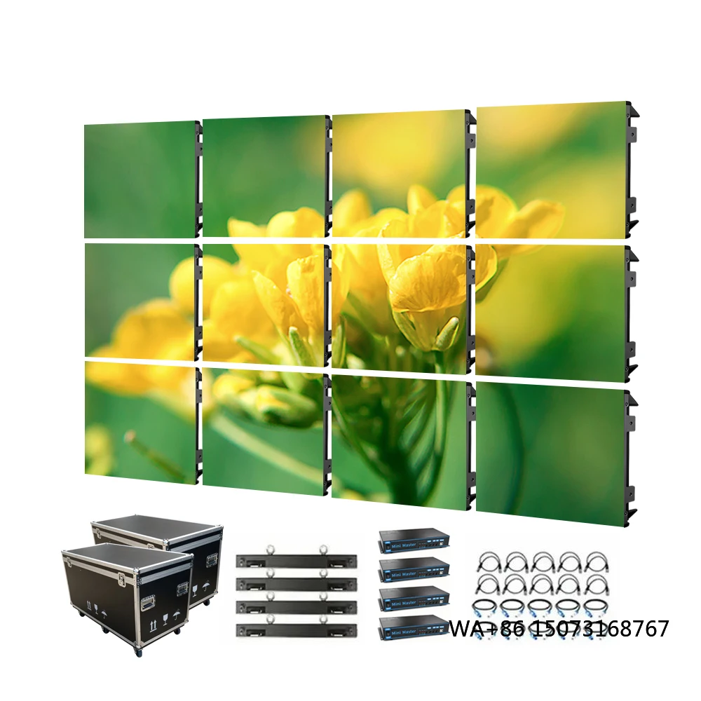 P5 Outdoor Rental LED Screen 640x640mm for Advertising Shopping Malls Retail Stores Subways Welcome Displays SDK
P5 Outdoor Rental LED Screen 640x640mm for Advertising Shopping Malls Retail Stores Subways Welcome Displays SDK