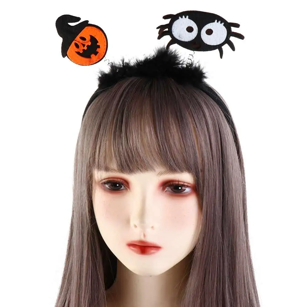 Cute Cartoon Halloween Feather Headband Spider Witch Hat Pumkin Hairband Performance Props Ghost Ghost Headband Halloween Party
Cute Cartoon Halloween Feather Headband Spider Witch Hat Pumkin Hairband Performance Props Ghost Ghost Headband Halloween Party