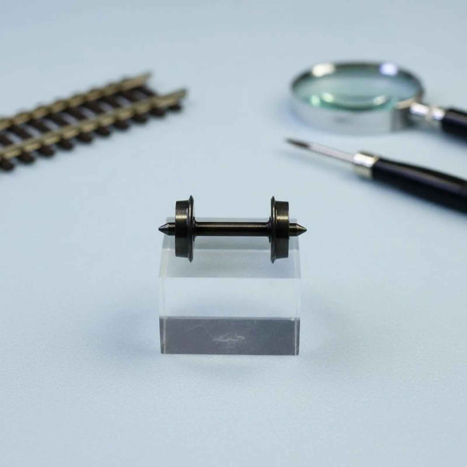 2 Pieces HO Scale Wheel Set Wear Resistant 1:87 Train Wheel HO Scale Metal Wheels Low Noise 1:87 Train Wheels Shock Absorbing
2 Pieces HO Scale Wheel Set Wear Resistant 1:87 Train Wheel HO Scale Metal Wheels Low Noise 1:87 Train Wheels Shock Absorbing