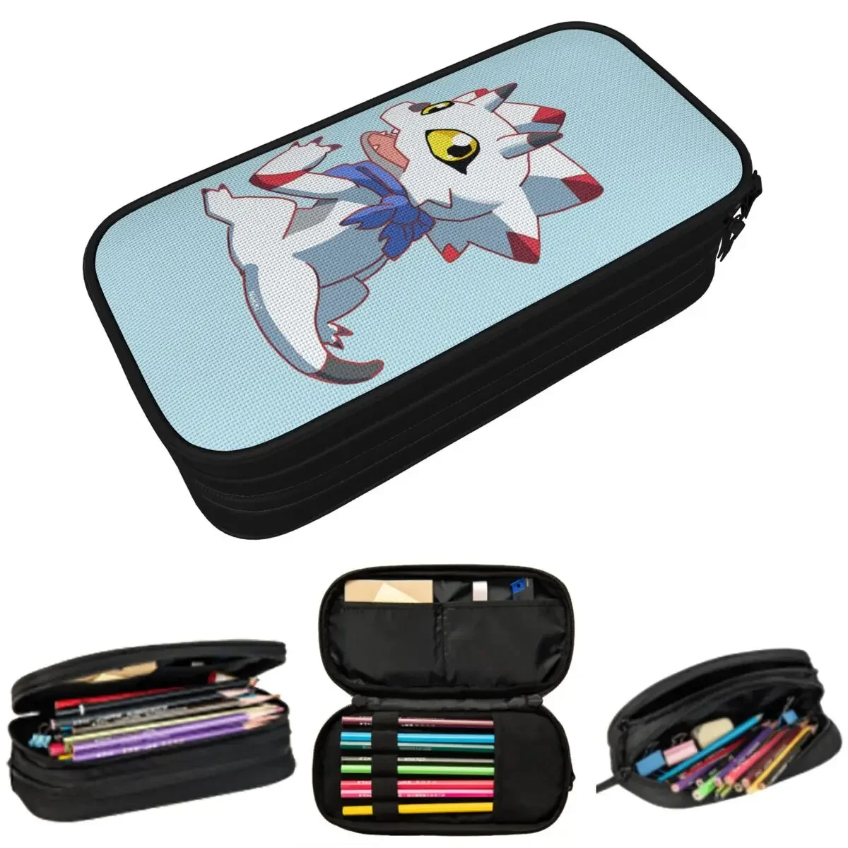 Gammamon Digimon Pencil Cases Large Storage Pen Bags Pen Box Pencil Pouch For Boys Girls Students Stationery School Office
Gammamon Digimon Pencil Cases Large Storage Pen Bags Pen Box Pencil Pouch For Boys Girls Students Stationery School Office