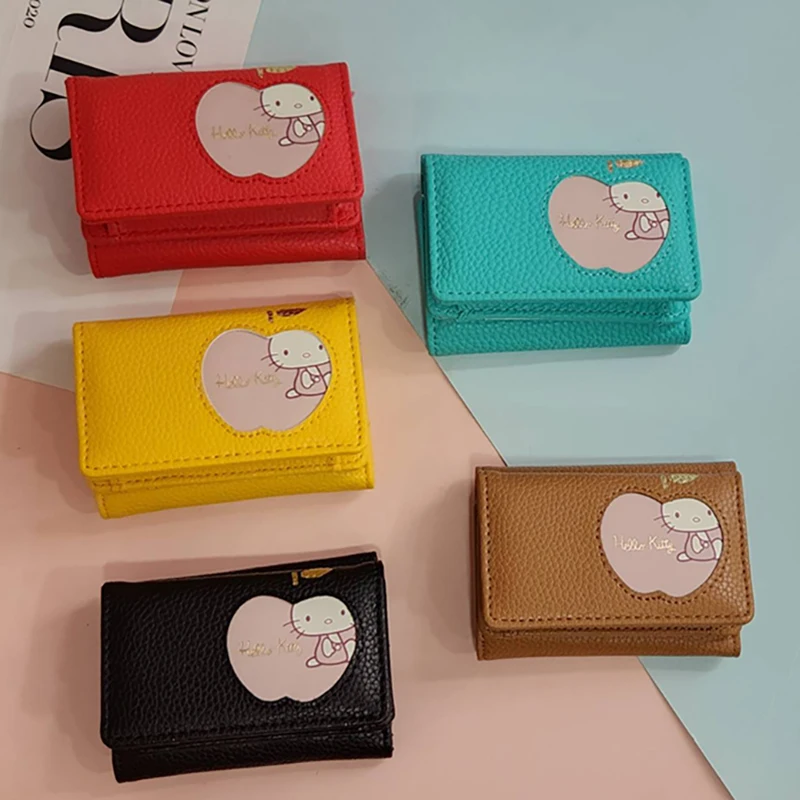Kawaii Sanrio Anime Wallet Cute Hello Kitty Cartoon Fashionable and Exquisite Leather Casual Shorts Wallet Girls Birthday Gifts
Kawaii Sanrio Anime Wallet Cute Hello Kitty Cartoon Fashionable and Exquisite Leather Casual Shorts Wallet Girls Birthday Gifts