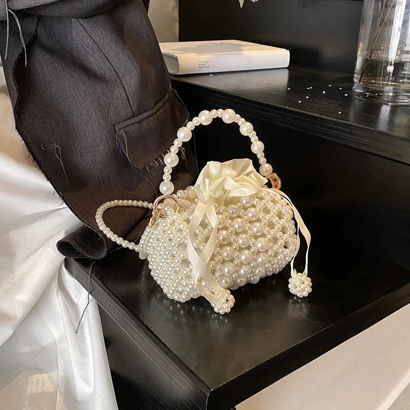 Crossbody Bags for Women Sweet Pearl Woven Girl Pillow Bag Cute Bag Luxury Designer Bags Purse and Handbags Сумка Женская Sac
Crossbody Bags for Women Sweet Pearl Woven Girl Pillow Bag Cute Bag Luxury Designer Bags Purse and Handbags Сумка Женская Sac