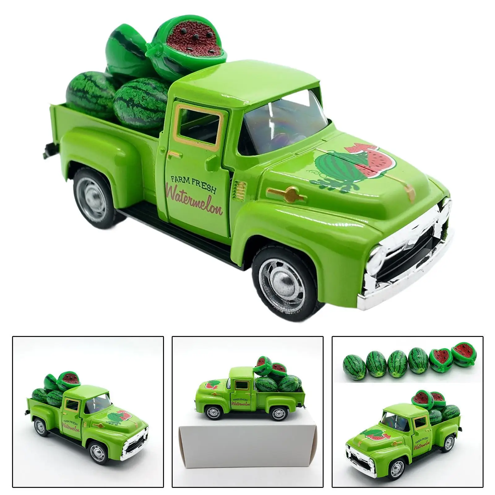 Мини-винтажный пикап, фермерский дом, арбузный декор с мини-арбузами для стола, счастливая летняя вечеринка, украшение для дома, кухня
Мини-винтажный пикап, фермерский дом, арбузный декор с мини-арбузами для стола, счастливая летняя вечеринка, украшение для дома, кухня
