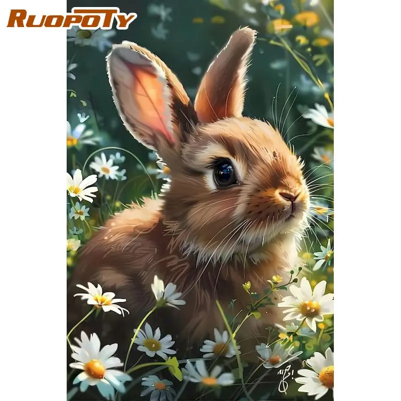 RUOPOTY Diamond Painting Unique Gift Rhinestone Art Crafts Rabbit Full Round Paint With Diamonds Home Wall Art Decor Crafts
RUOPOTY Diamond Painting Unique Gift Rhinestone Art Crafts Rabbit Full Round Paint With Diamonds Home Wall Art Decor Crafts