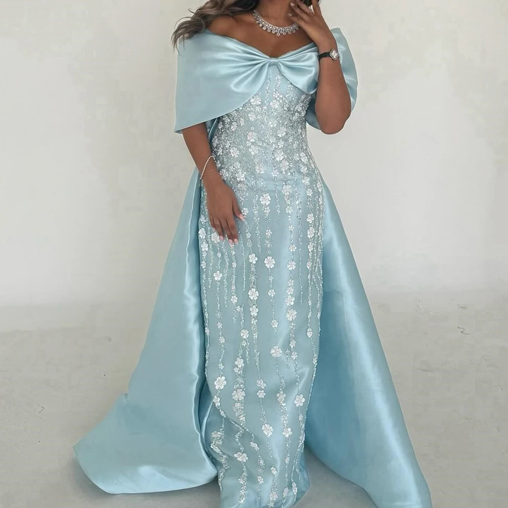 Customized Exquisite Satin Crystal 3D Bow Flowers Evening Dresses Delicate V-Neck Prom Dress Custom Size Celebrity Gowns
Customized Exquisite Satin Crystal 3D Bow Flowers Evening Dresses Delicate V-Neck Prom Dress Custom Size Celebrity Gowns