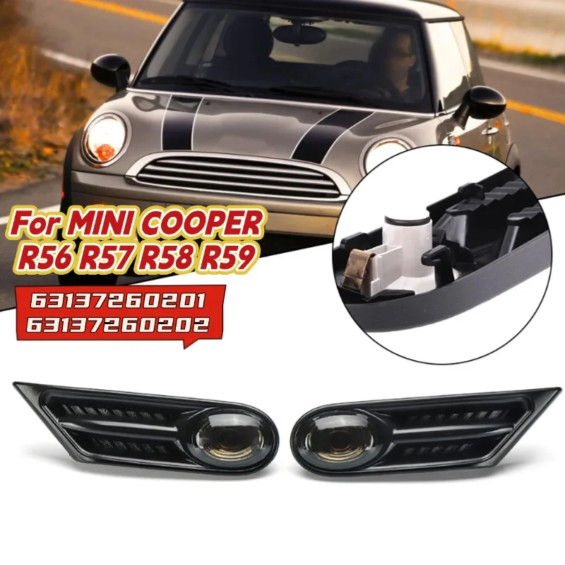 Car Side Marker Fender Signal Light For MINI COOPER R56 R57 R58 R59 63137260201 63137260202 Replacement Car Lights
Car Side Marker Fender Signal Light For MINI COOPER R56 R57 R58 R59 63137260201 63137260202 Replacement Car Lights