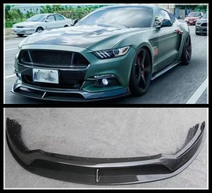AC Style Real Carbon Fiber Front Bumper Lip Splitters Cup Flaps Cover For Ford Mustang 2015 2016 2017
AC Style Real Carbon Fiber Front Bumper Lip Splitters Cup Flaps Cover For Ford Mustang 2015 2016 2017