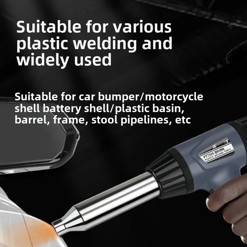 Temperature Regulating Hot Air Gun Plastic Welding Gun Baking Gun Car Bumper Household Welding Tool PP PVC Welding Machine
Temperature Regulating Hot Air Gun Plastic Welding Gun Baking Gun Car Bumper Household Welding Tool PP PVC Welding Machine