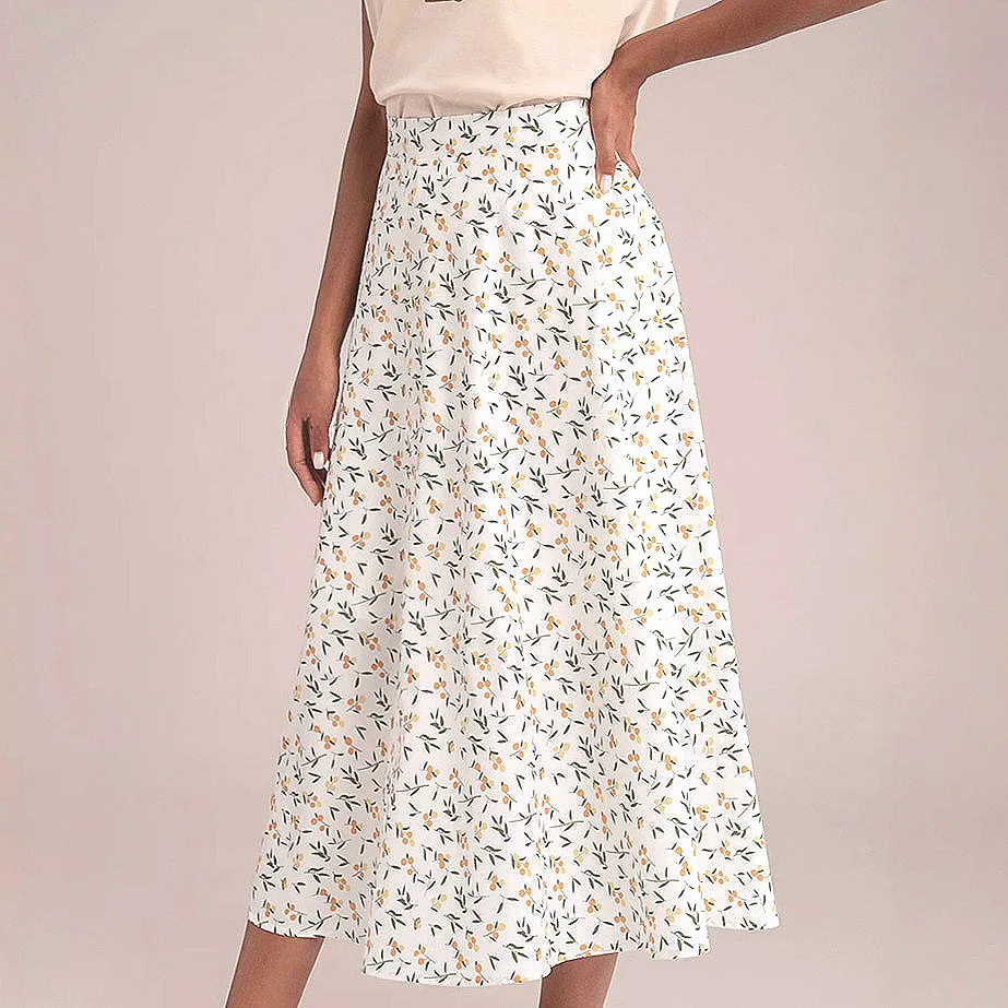 Thirteen lines of floral chiffon skirt women's clothing summer new a-shaped skirt thin skirt women's high-end temperament elegan
Thirteen lines of floral chiffon skirt women's clothing summer new a-shaped skirt thin skirt women's high-end temperament elegan