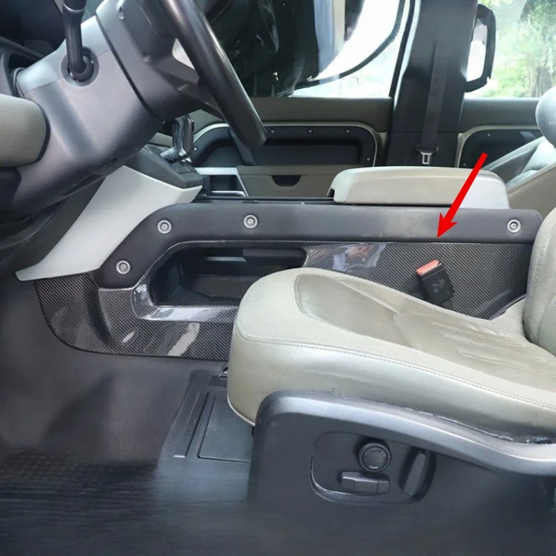 For Land Rover Defender Real Dry Carbon Fiber Large Side Panels 2020-2025 Center Console Armrest Interior Mouldings Accessory
For Land Rover Defender Real Dry Carbon Fiber Large Side Panels 2020-2025 Center Console Armrest Interior Mouldings Accessory