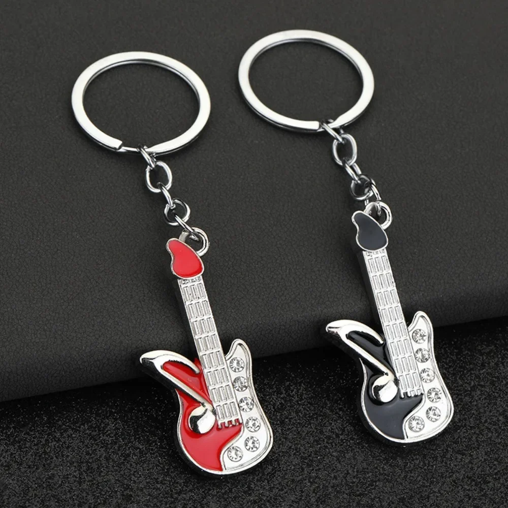 Creative Music Enthusiast Mini Metal Cute Keychain Guitar Pendant Key Ring Accessories Personalized Keyring Lover Small Gift
Creative Music Enthusiast Mini Metal Cute Keychain Guitar Pendant Key Ring Accessories Personalized Keyring Lover Small Gift
