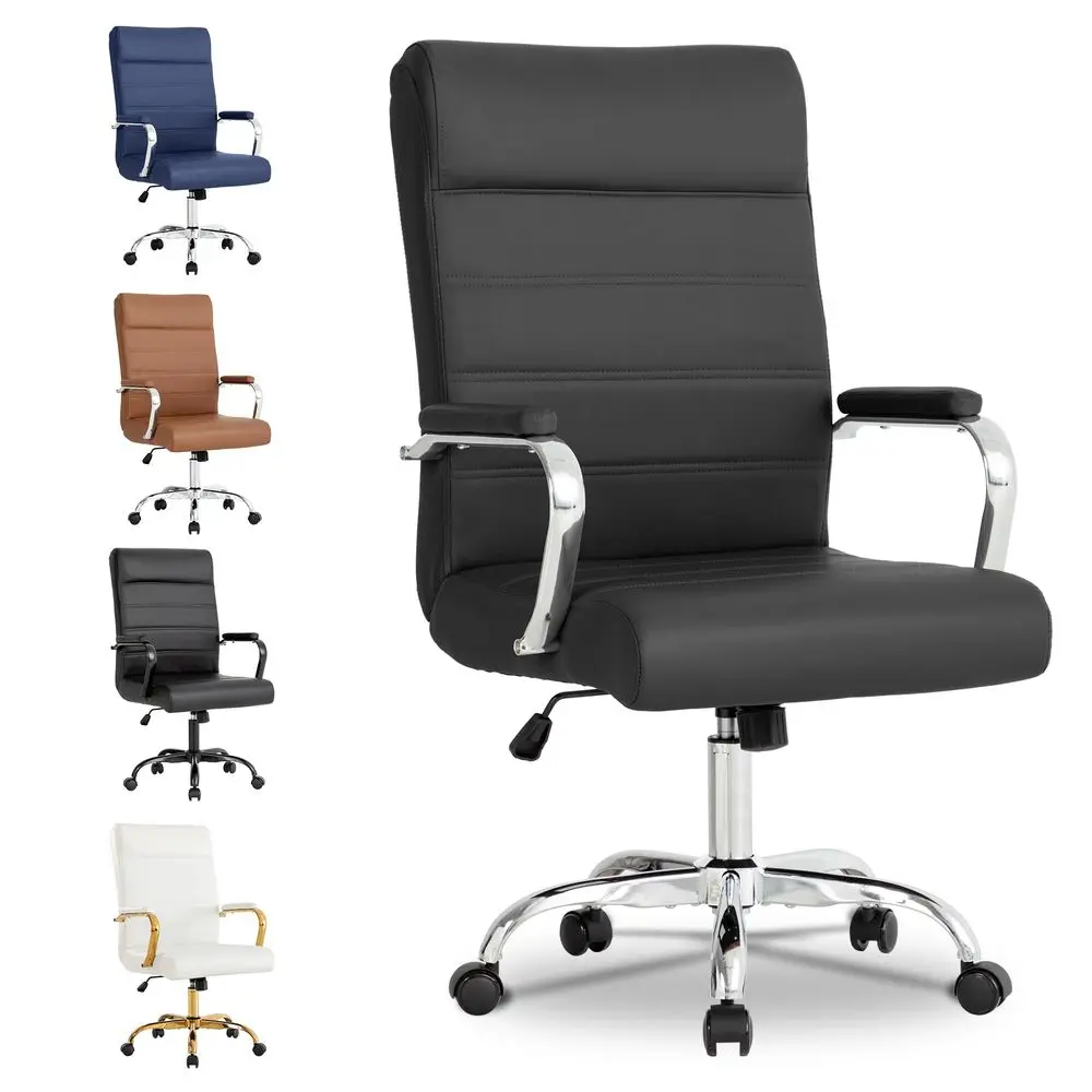 Desk Chair,Modern Leather Conference Room Chairs,High Back Ergonomic Home ofiice Chair,Adjustable Height Swivel Executive Compu
Desk Chair,Modern Leather Conference Room Chairs,High Back Ergonomic Home ofiice Chair,Adjustable Height Swivel Executive Compu