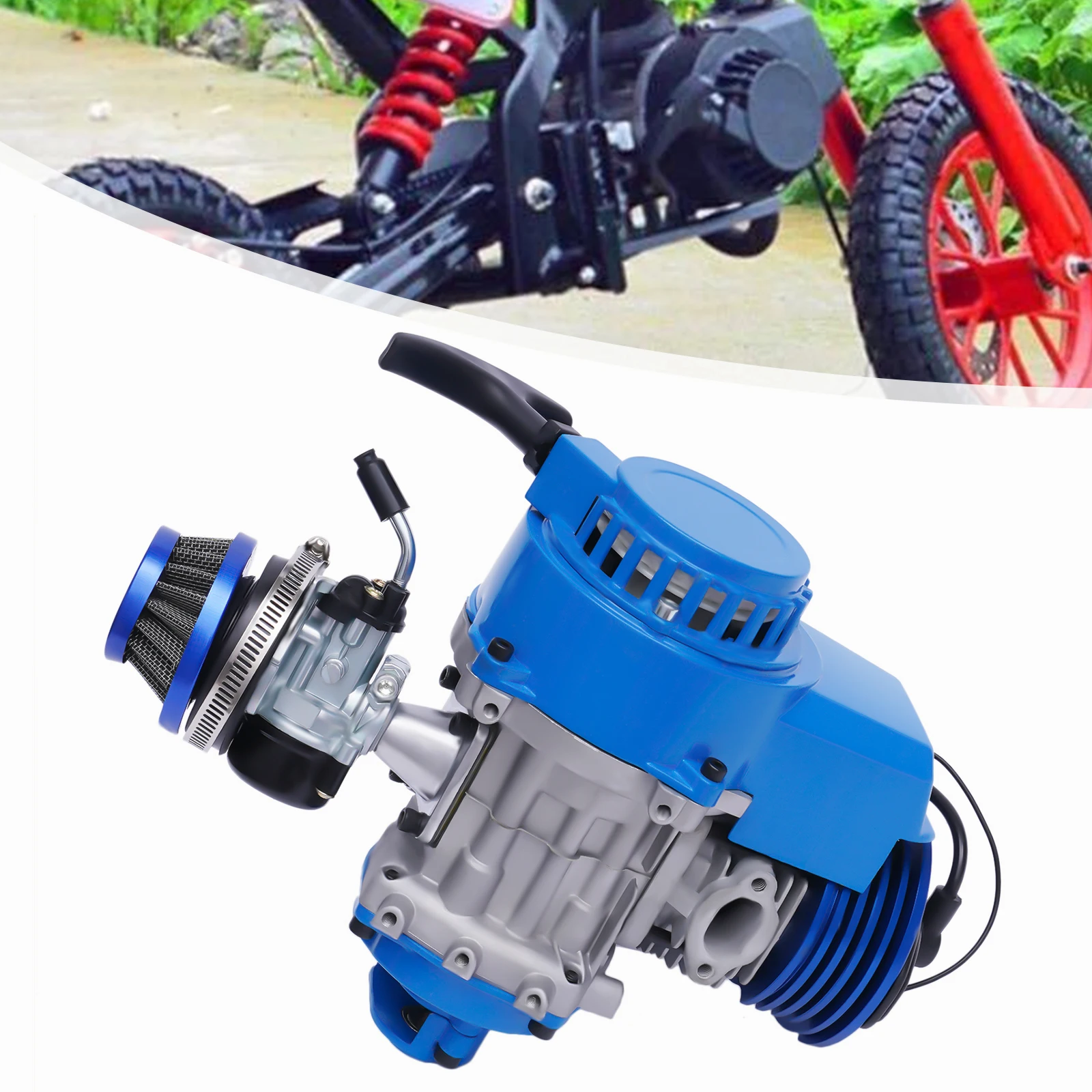 2 Stroke 49cc 50cc High performance Engine Motor Pull Start Engine Motor For 49cc 50cc Pocket Mini Dirt Bike
2 Stroke 49cc 50cc High performance Engine Motor Pull Start Engine Motor For 49cc 50cc Pocket Mini Dirt Bike