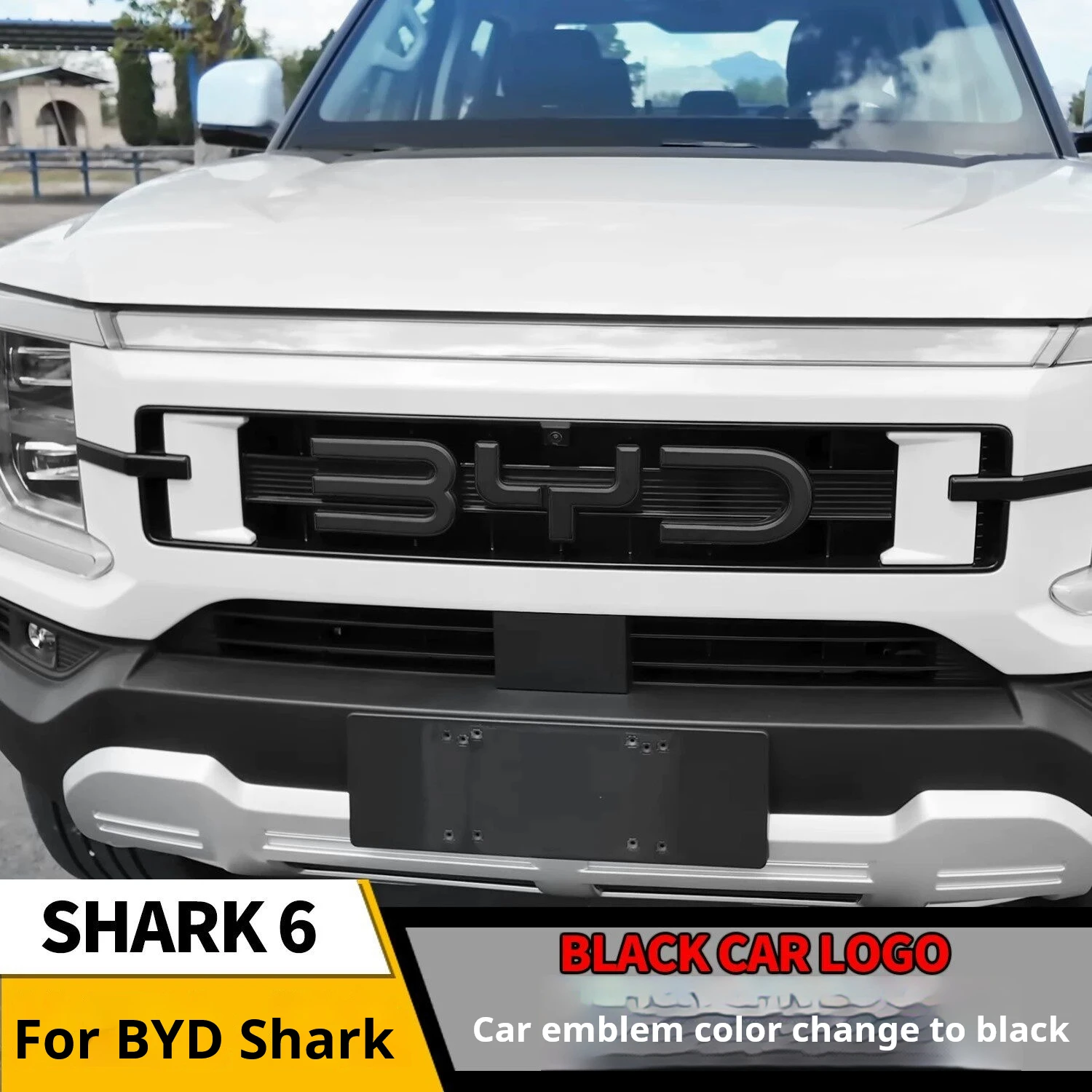 For BYD Shark 6 2024-2025 Front Rear Black Emblem Badge Letter Blackout Kit Glossy Matte Black Exterior Trim
For BYD Shark 6 2024-2025 Front Rear Black Emblem Badge Letter Blackout Kit Glossy Matte Black Exterior Trim