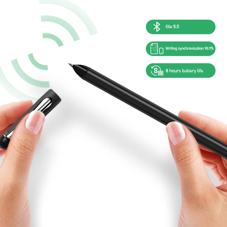 Smart A5 Notebook Writing Set With Digital Stylus Pen Metal Handwriting Board for Achieving Synchronization
Smart A5 Notebook Writing Set With Digital Stylus Pen Metal Handwriting Board for Achieving Synchronization