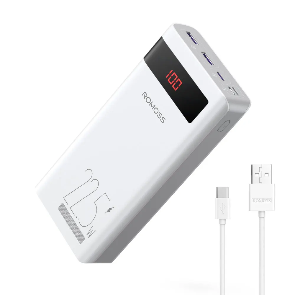 ROMOSS 30000 мАч Power Bank Портативное зарядное устройство с быстрой зарядкой Powerbank Электростанция с 6 портами для iPhone iPad Pro Android Samsung
ROMOSS 30000 мАч Power Bank Портативное зарядное устройство с быстрой зарядкой Powerbank Электростанция с 6 портами для iPhone iPad Pro Android Samsung