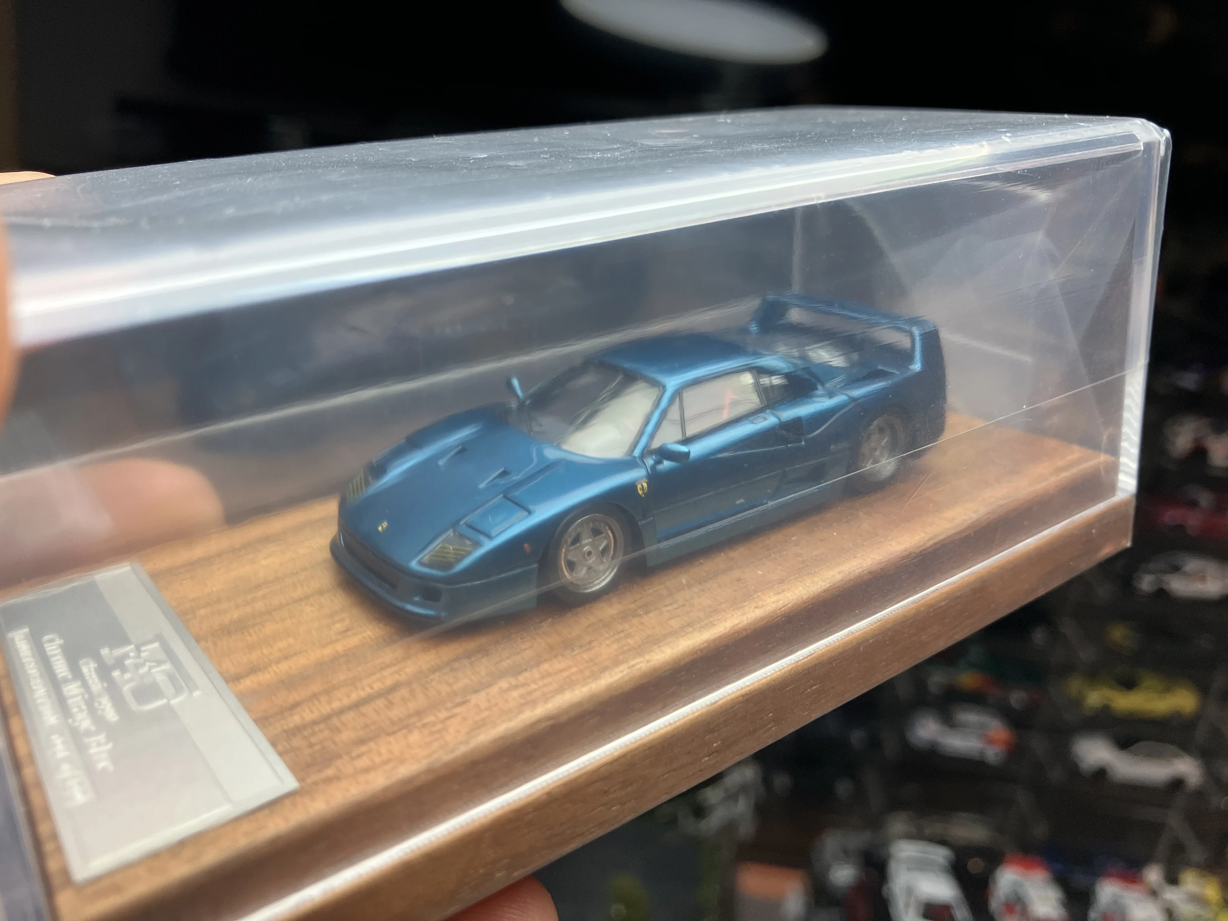 1:64 My64 F40 Resin Blue Limited Edition Model car Limited Alloy
1:64 My64 F40 Resin Blue Limited Edition Model car Limited Alloy