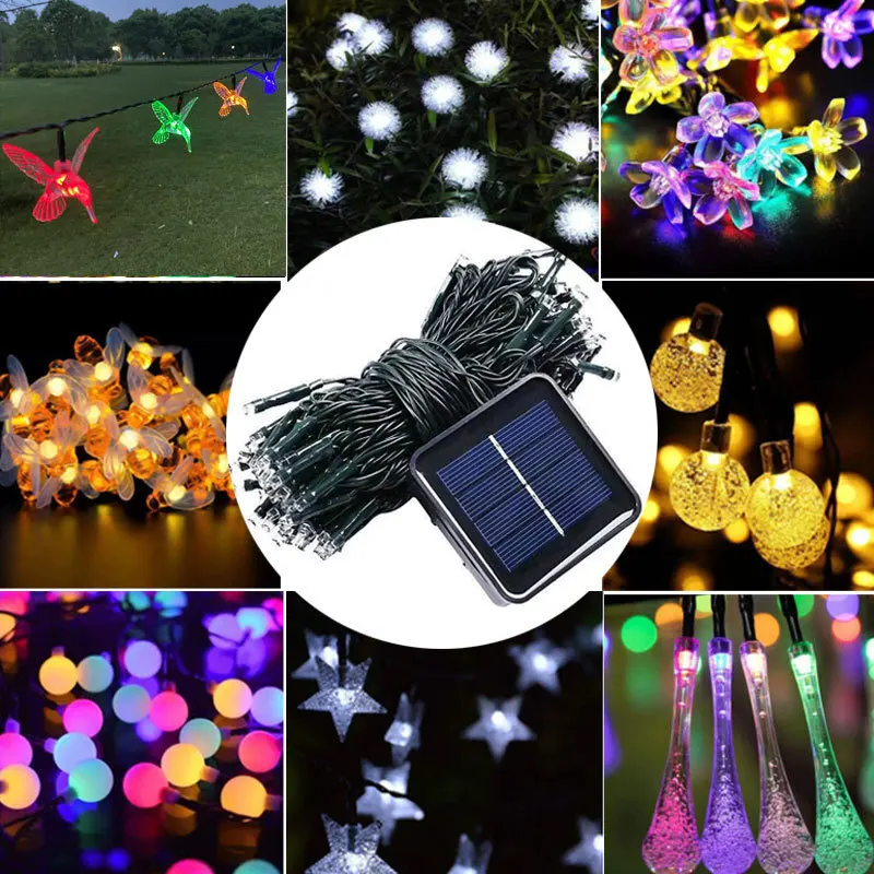 Solar Powered LED String Lights For Outdoor Garden Lawn Holiday Decoration Hummingbird Design Waterproof Weatherproof
Solar Powered LED String Lights For Outdoor Garden Lawn Holiday Decoration Hummingbird Design Waterproof Weatherproof