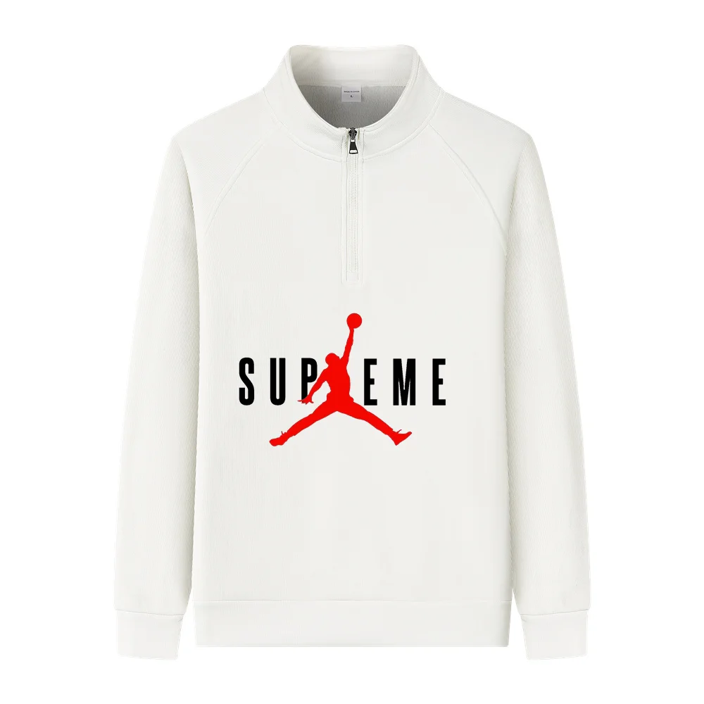 2024 Men Long Sleeve Pullover Fashion Casual Fall Winter Collection Oversized Brand Streetwear Thick Round Neck With Zipper Tops
2024 Men Long Sleeve Pullover Fashion Casual Fall Winter Collection Oversized Brand Streetwear Thick Round Neck With Zipper Tops