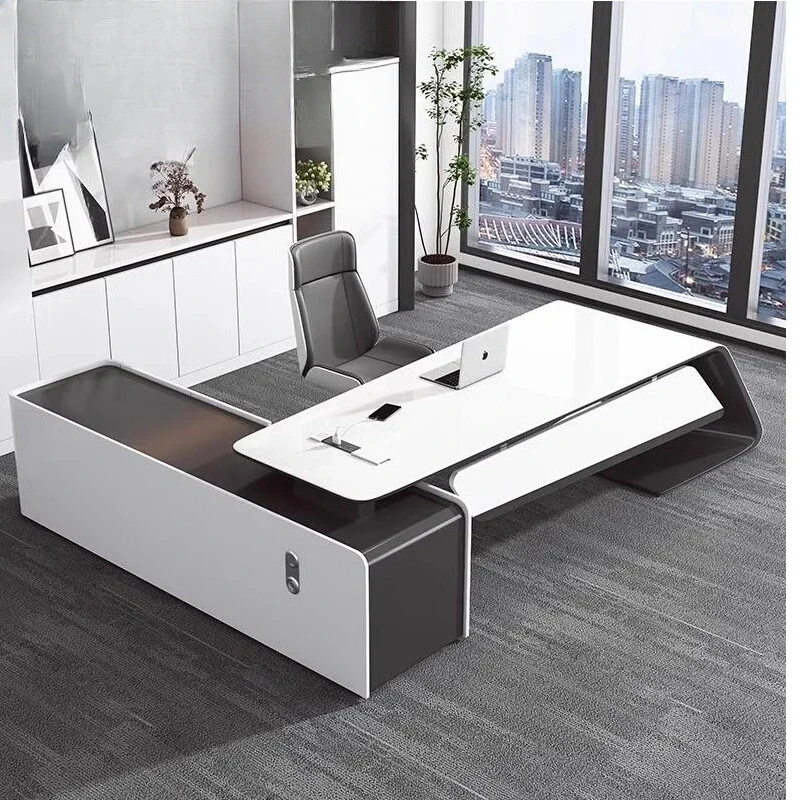 High Quality Light Luxury Office Desk Vanity Standing Minimalist Office Desk Conference Long Straight Wooden Mesa Furniture
High Quality Light Luxury Office Desk Vanity Standing Minimalist Office Desk Conference Long Straight Wooden Mesa Furniture