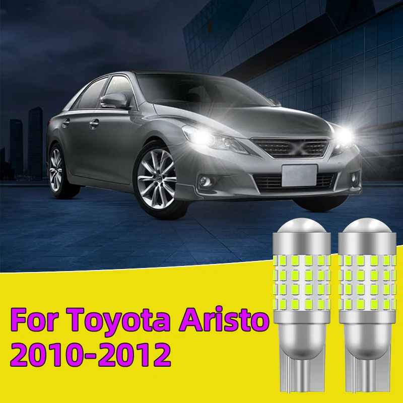 2PCS For Toyota Aristo 2010-2012 2011Car Led Bulb T10 W5W width lights side marker position Signal Lamp 12V 24V Clearance Lights
2PCS For Toyota Aristo 2010-2012 2011Car Led Bulb T10 W5W width lights side marker position Signal Lamp 12V 24V Clearance Lights
