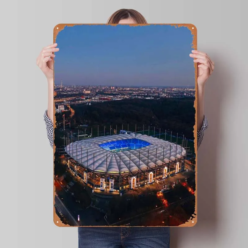 Volksparkstadion жестяной знак спортивный плакат винтажный Декор металлический знак табличка для украшения стен кофе бар Искусство Фрески
Volksparkstadion жестяной знак спортивный плакат винтажный Декор металлический знак табличка для украшения стен кофе бар Искусство Фрески