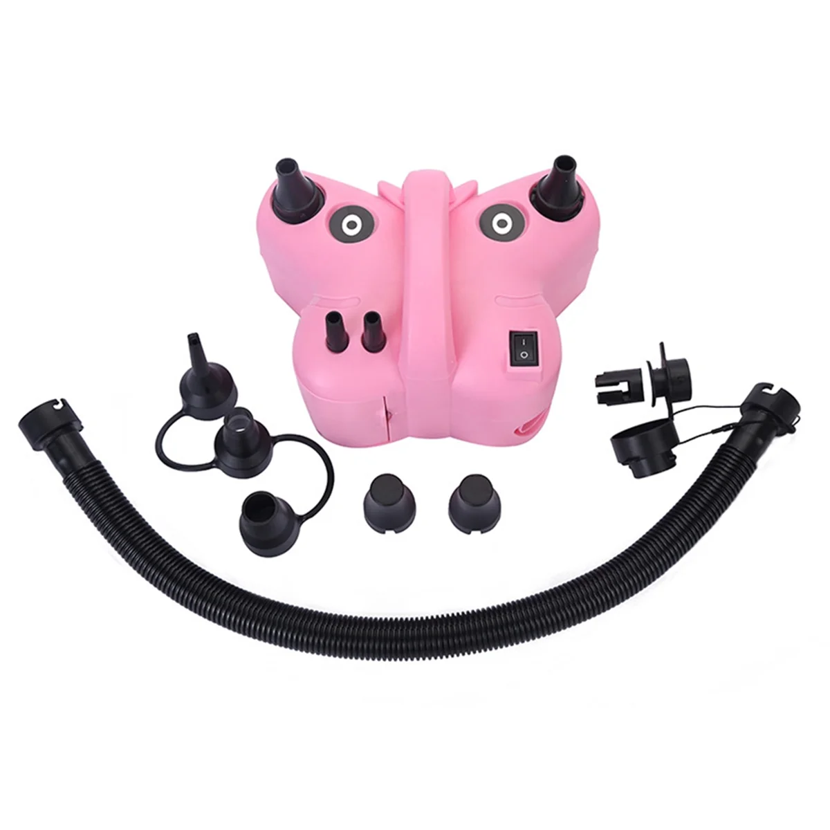 ABLG Portable Butterfly Balloon Pump Multifunctional High Voltage Double Hole AC Electric Air Balloon Inflator EU Plug
ABLG Portable Butterfly Balloon Pump Multifunctional High Voltage Double Hole AC Electric Air Balloon Inflator EU Plug