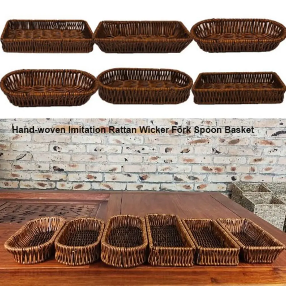 Hardness Rattan Wicker Woven Serving Baskets Handwoven Household Bread Fruit Vegetables Basket 6 Styles
Hardness Rattan Wicker Woven Serving Baskets Handwoven Household Bread Fruit Vegetables Basket 6 Styles