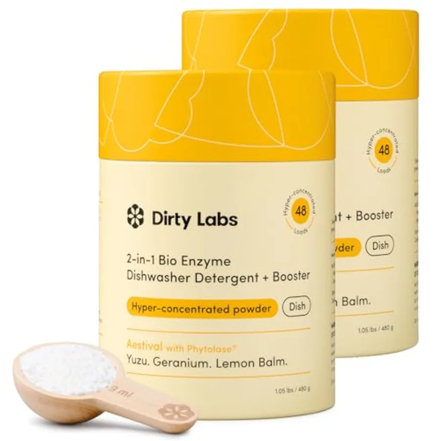 Dishwasher Detergent and Booster Aestival Scent 96 Loads 2 lbs Ultra Clean Spot Free Quick Wash Optimized Hyper Concentrated
Dishwasher Detergent and Booster Aestival Scent 96 Loads 2 lbs Ultra Clean Spot Free Quick Wash Optimized Hyper Concentrated