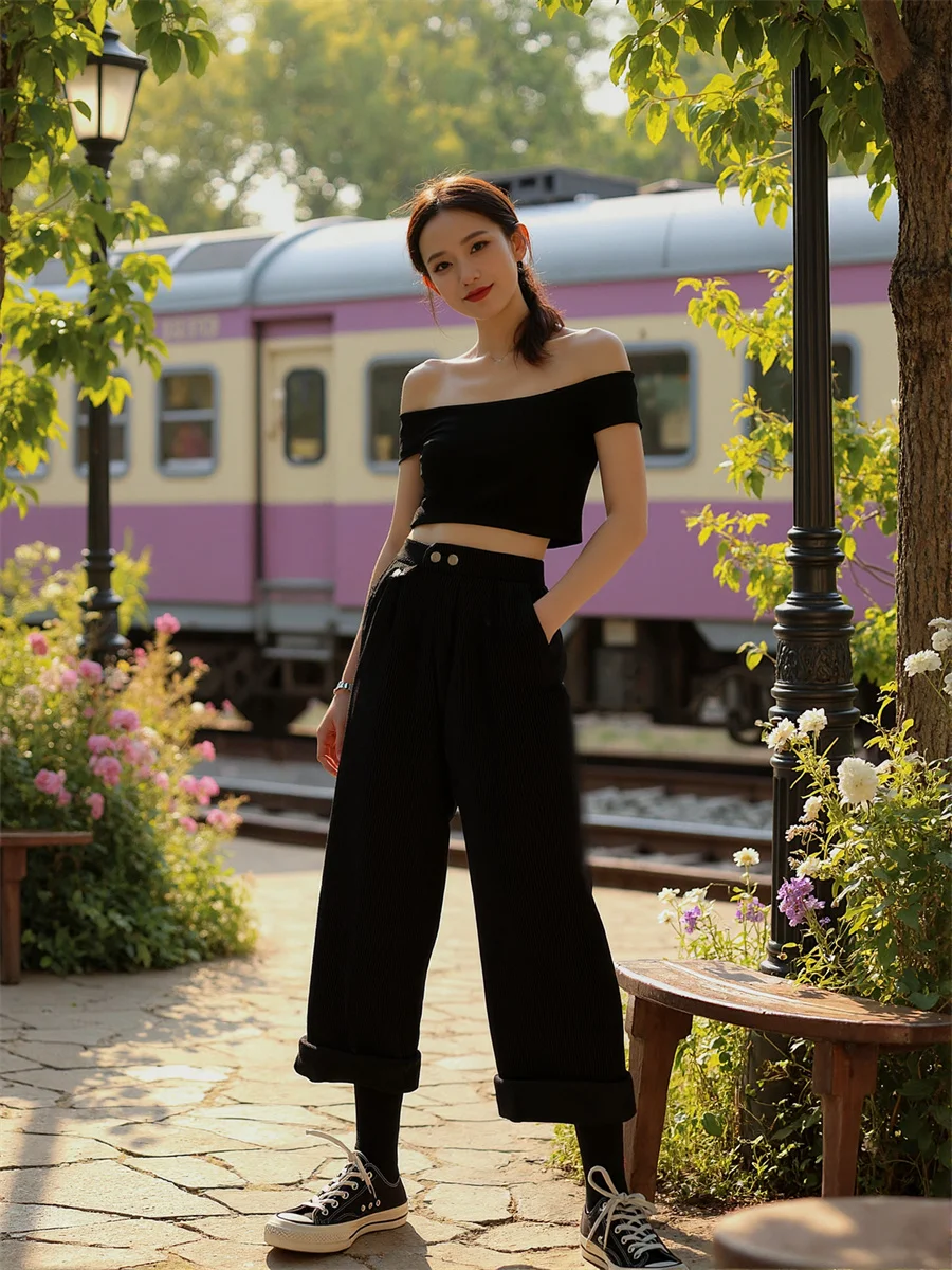 Woman Pants Plus Size Loose High Waist Linen Blend Natural Fabric Summer Breathable Cool Leisure Outdoor Beach Vacation Holiday
Woman Pants Plus Size Loose High Waist Linen Blend Natural Fabric Summer Breathable Cool Leisure Outdoor Beach Vacation Holiday