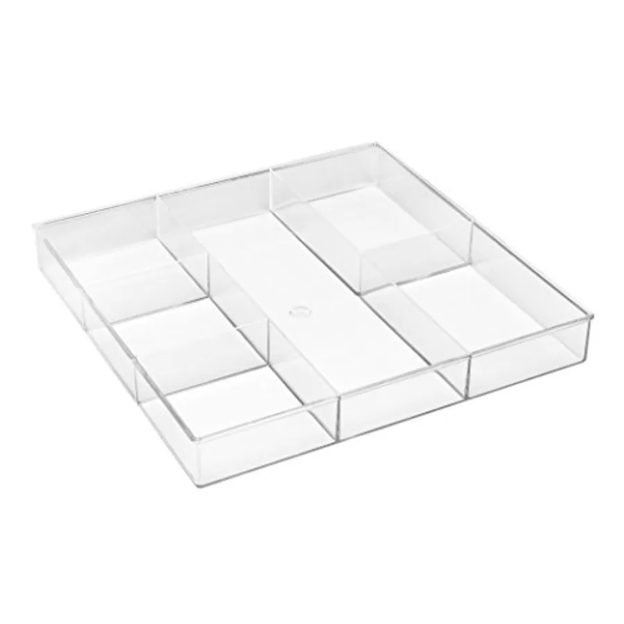 6-Section Clear Drawer Organizer for Kitchen Storage Transparent Acrylic Compact Design Fits Small Spaces Organizes Utensils an
6-Section Clear Drawer Organizer for Kitchen Storage Transparent Acrylic Compact Design Fits Small Spaces Organizes Utensils an