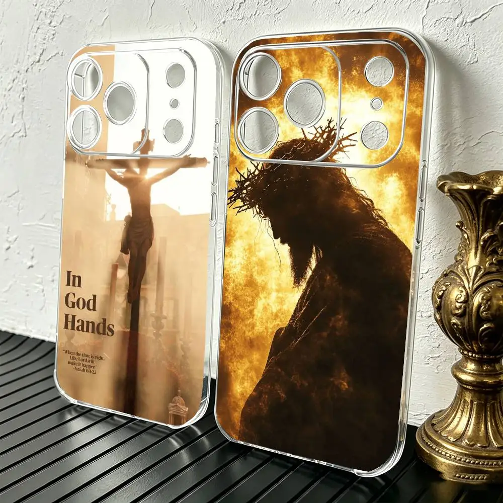 Jesus Christ My God Phone Case For iPhone 17 16 15 14 13 12 11 Mini Pro Max Plus Transparent Cover
Jesus Christ My God Phone Case For iPhone 17 16 15 14 13 12 11 Mini Pro Max Plus Transparent Cover