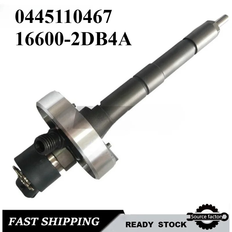 0445110467 Common Rail Diesel Fuel Injector 16600-2DB4A for Nissan CabStar 3.0 d-Low Emission Fast Shipping
0445110467 Common Rail Diesel Fuel Injector 16600-2DB4A for Nissan CabStar 3.0 d-Low Emission Fast Shipping