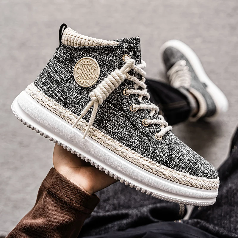 Flat Sole Mesh Breathable Running Footwear 2025 Autumn New Male Casual Shoes Fashionable Comfortable Ankle Boots Men's Sneakers
Flat Sole Mesh Breathable Running Footwear 2025 Autumn New Male Casual Shoes Fashionable Comfortable Ankle Boots Men's Sneakers